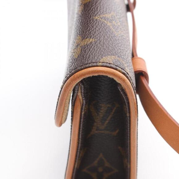 LOUIS VUITTON Brown Monogram Leather Pochette Fanny Pack - Picture 10 of 12